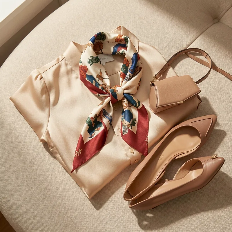 Nouer un foulard ou un carré de soie : 10 façons faciles de styliser n'importe quelle tenue
